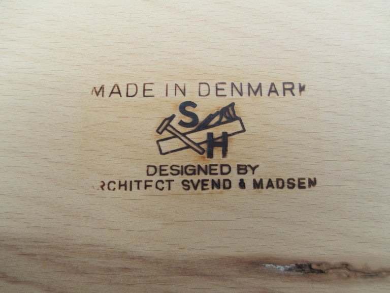 Danish Svend Madsen Teak Desk